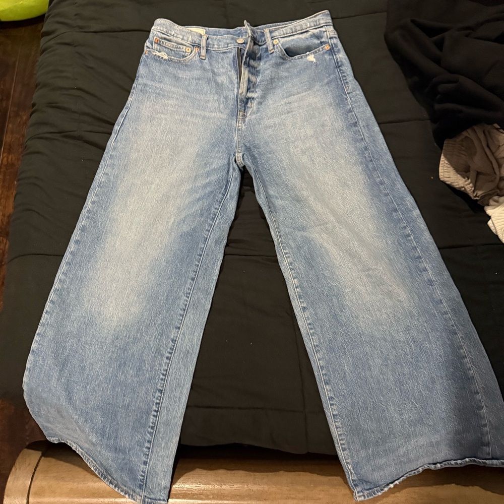 GAP Blue Wide Leg Jeans